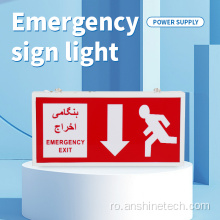 Semn luminos ieșire de urgență 3W